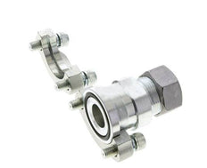 Brida SAE de 1-1/4'' 3000 PSI de acero con 28L (M36x2) ISO 6162-1