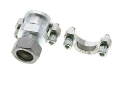 Brida SAE de 1-1/4'' 3000 PSI de acero con 28L (M36x2) ISO 6162-1