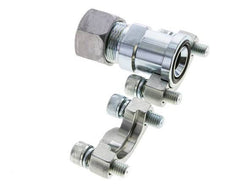 Brida 3/4'' SAE 3000 PSI Acero con 20S (M30x2) ISO 6162-1