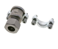 Brida SAE de 1-1/4'' 3000 PSI de acero con 25S (M36x2) ISO 6162-1
