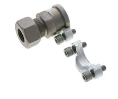 Brida SAE de 1-1/4'' 3000 PSI de acero con 25S (M36x2) ISO 6162-1