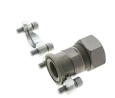 Brida SAE 1-1/2'' Acero 3000 PSI con 38S (M52x2) ISO 6162-1