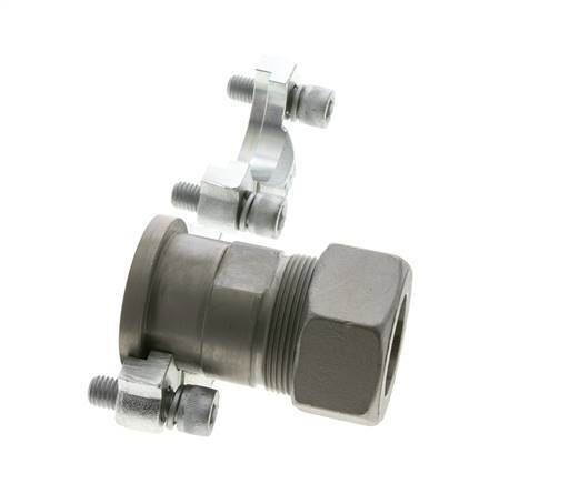 Brida SAE 1-1/2'' Acero 3000 PSI con 38S (M52x2) ISO 6162-1