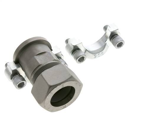 Brida SAE 1-1/2'' Acero 3000 PSI con 38S (M52x2) ISO 6162-1