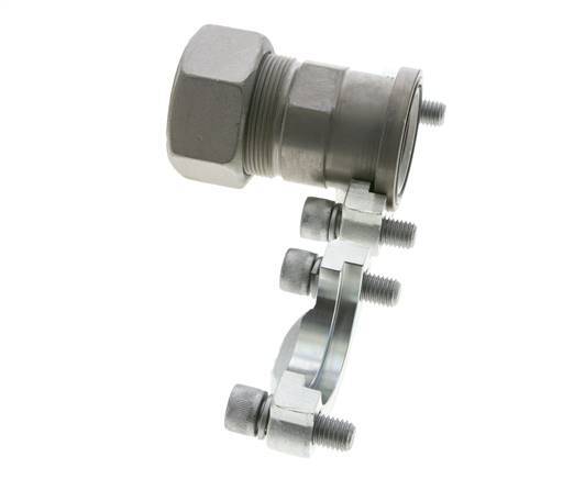 Brida SAE 1-1/2'' Acero 3000 PSI con 38S (M52x2) ISO 6162-1