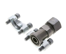 Brida de 1/2'' SAE 6000 PSI de acero con 16S (M24x1,5) ISO 6162-2