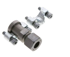 Brida de 1/2'' SAE 6000 PSI de acero con 16S (M24x1,5) ISO 6162-2