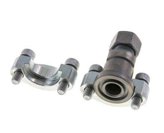 3/4'' Brida SAE 6000 PSI Acero con 16S (M24x1.5) ISO 6162-2