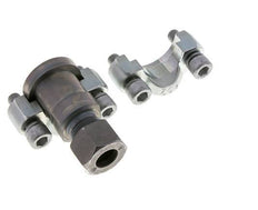 3/4'' Brida SAE 6000 PSI Acero con 16S (M24x1.5) ISO 6162-2