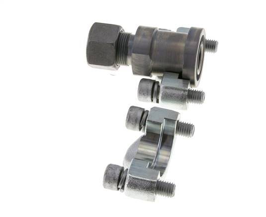 3/4'' Brida SAE 6000 PSI Acero con 16S (M24x1.5) ISO 6162-2