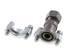 Brida 3/4'' SAE 6000 PSI Acero con 20S (M30x2) ISO 6162-2