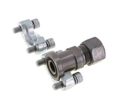 Brida 3/4'' SAE 6000 PSI Acero con 20S (M30x2) ISO 6162-2