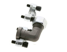 Codo de 1/2'' Brida SAE 6000 PSI Acero con 16S (M24x1.5) ISO 6162-2