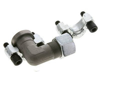 Codo de 1/2'' Brida SAE 6000 PSI Acero con 16S (M24x1.5) ISO 6162-2