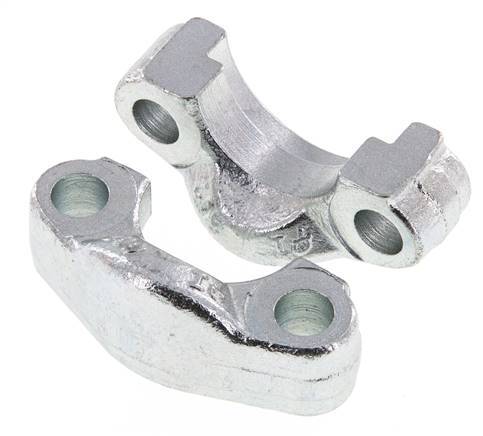 3/4'' SAE Brida Mitades 6000 PSI Acero ISO 6162-2