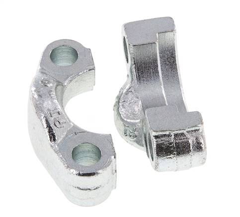 3/4'' SAE Brida Mitades 6000 PSI Acero ISO 6162-2