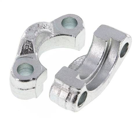 3/4'' SAE Brida Mitades 6000 PSI Acero ISO 6162-2