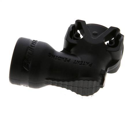 90deg ABC Push-In Connector Regular 10X1.25 - 90310105