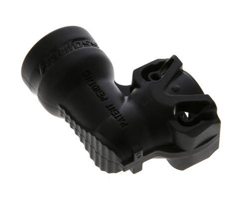 90deg ABC Push-In Connector Regular 10X1.25 - 90310105