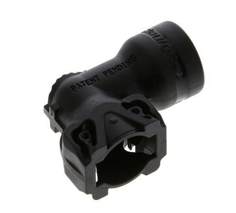 90deg ABC Push-In Connector Regular 10X1.25 - 90310105