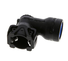 90deg ABC Push-In Connector Regular 10X1.25 - 90310105