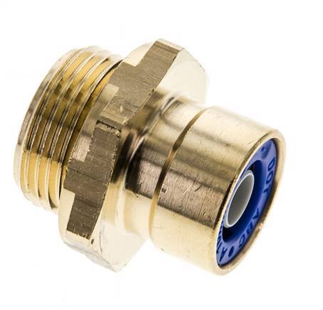 ABC Nl Straight connector T10x1 M22x1.5 - 90110022