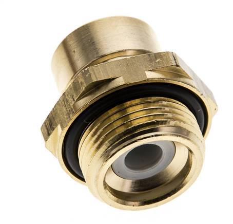 ABC Nl Straight connector T10x1 M22x1.5 - 90110022