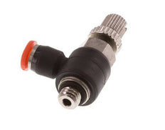 Silenciador de control de flujo Codo de entrada de medidor 3 mm - M5 Latón/PBT