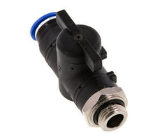 Válvula de bola recta de 2 vías 12 mm - G3/8'' Plástico/Latón