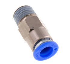 Racor rápido de 8 mm y R1/4'' macho con cierre automático de latón/PBT 0-10bar (0-145psi) [2 piezas]