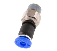 Junta giratoria de 4mm y R1/8'' Roscas macho de latón niquelado/PBT NBR Giratorio