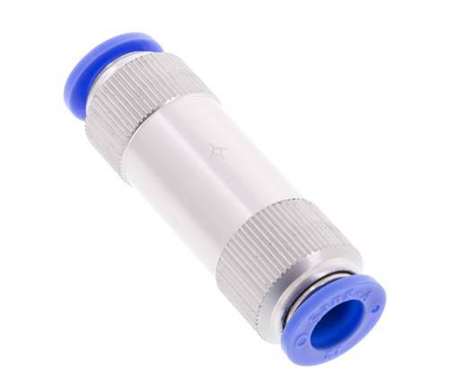 Válvula de retención Push-In 12mm Aluminio 0.2-10bar (3-145psi)