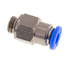 Racor rápido de 6 mm y G1/8'' macho con cierre automático de latón/PBT 0-10bar (0-145psi) [2 piezas]