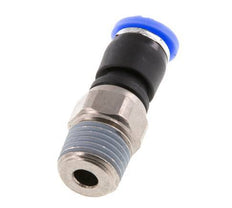 Junta giratoria de 6 mm y R1/4'' Rosca macho de latón niquelado/PBT NBR giratorio