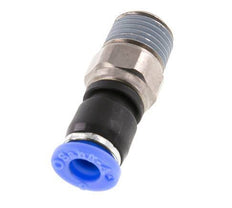 Junta giratoria de 6 mm y R1/4'' Rosca macho de latón niquelado/PBT NBR giratorio