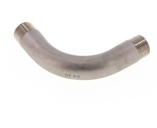 Tubo acodado 90deg R3/4'' Acero inoxidable 16bar (224.8psi)
