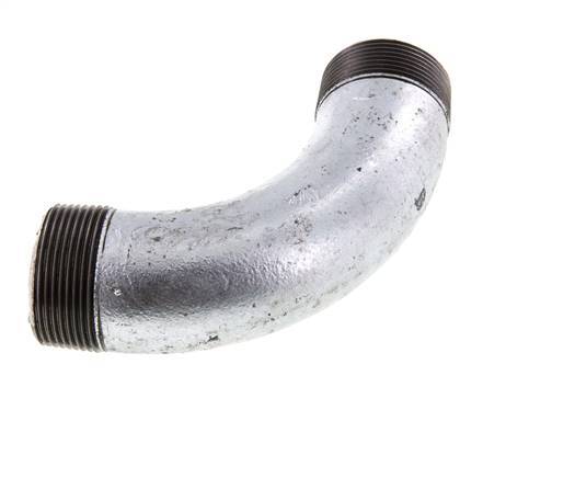 Tubo acodado 90deg R1 1/2'' Hierro fundido 25bar (351.25psi)