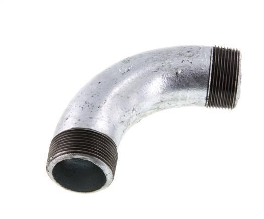 Tubo acodado 90deg R1 1/2'' Hierro fundido 25bar (351.25psi)
