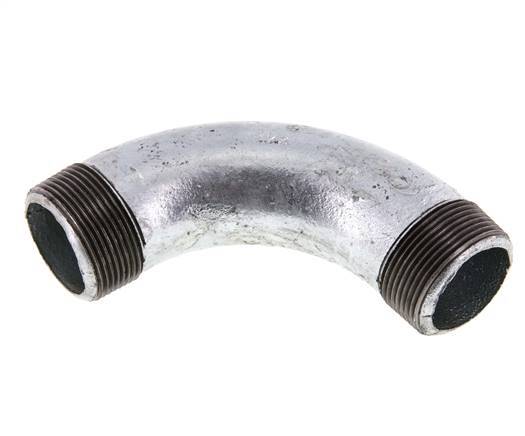 Tubo acodado 90deg R1 1/2'' Hierro fundido 25bar (351.25psi)