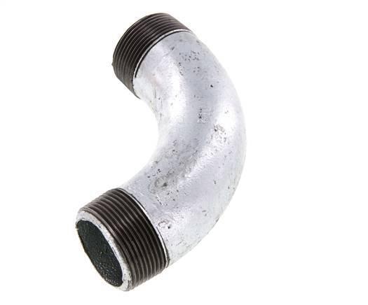 Tubo acodado 90deg R1 1/2'' Hierro fundido 25bar (351.25psi)