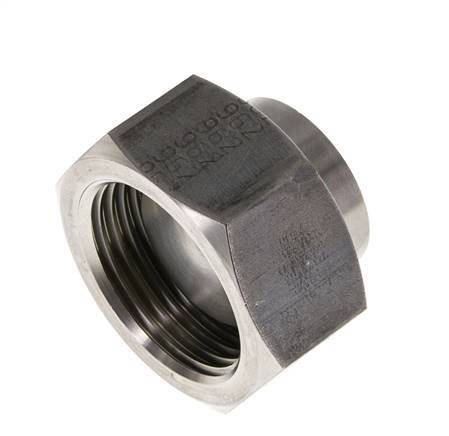 End Cap G1'' Stainless steel with External Hex 60° cone 150bar (2107.5psi) Hydraulic