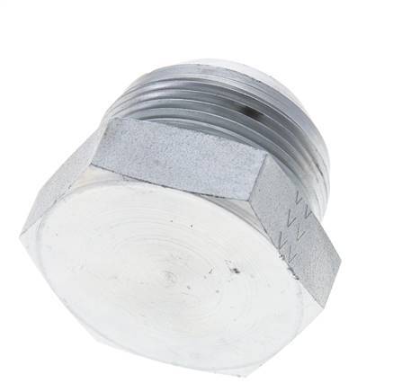 Enchufe JIC UN 1-5/8''-12 Acero 140bar (1967.0psi)