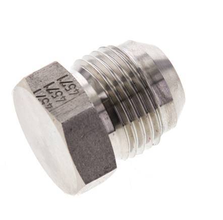 Tapón JIC UNF 7/8''-14 Acero inoxidable 210bar (2950.5psi)