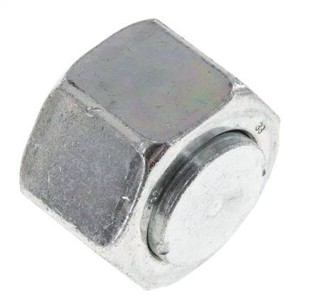 JIC End Cap UN 1-5/16''-12 Steel 170bar (2388.5psi)