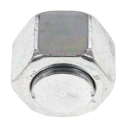 JIC End Cap UN 1-5/16''-12 Steel 170bar (2388.5psi)