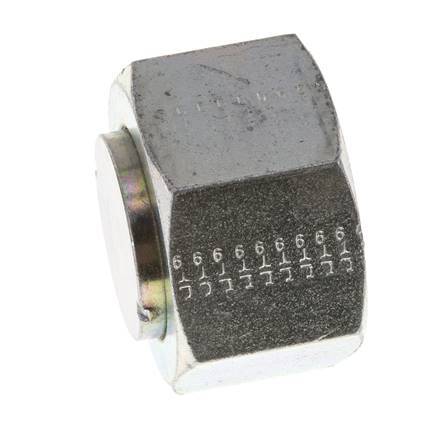 JIC End Cap UN 1-5/8''-12 Steel 140bar (1967.0psi)