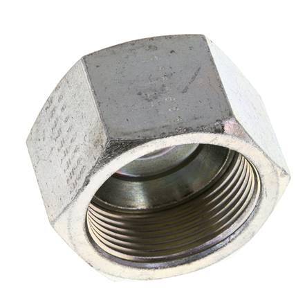 JIC End Cap UN 1-5/8''-12 Steel 140bar (1967.0psi)
