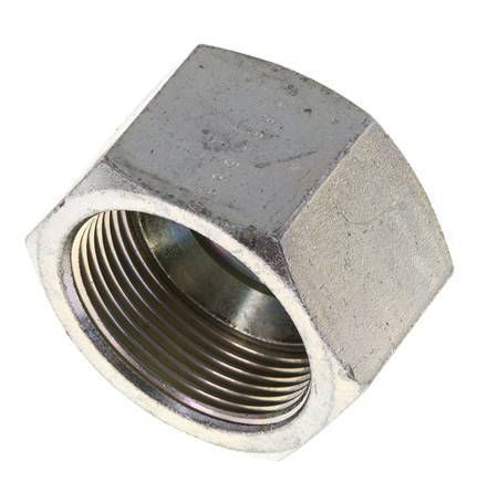 JIC End Cap UN 1-5/8''-12 Steel 140bar (1967.0psi)