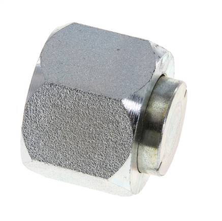 JIC End Cap UN 1-3/16INCH-12 Steel 170bar (2388.5psi)