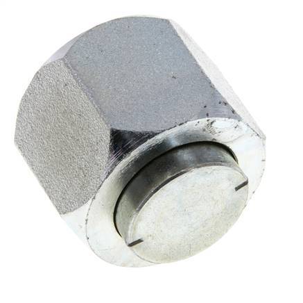 JIC End Cap UN 1-3/16INCH-12 Steel 170bar (2388.5psi)